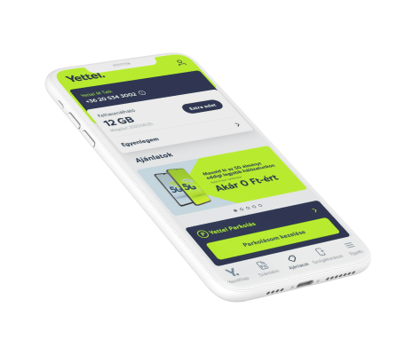 Yettel Android/iOS Client Application HUN